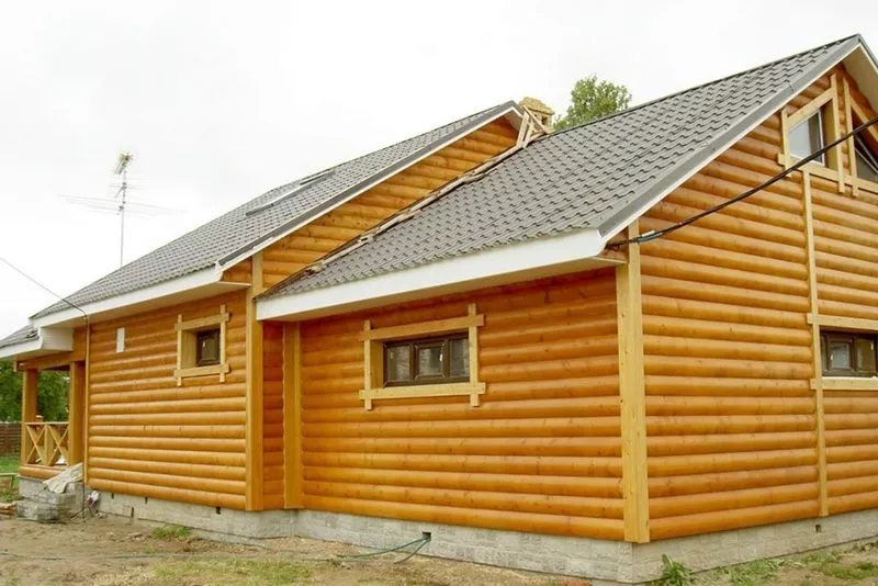 Отделка деревянных Домов и Бань доступные цены 3